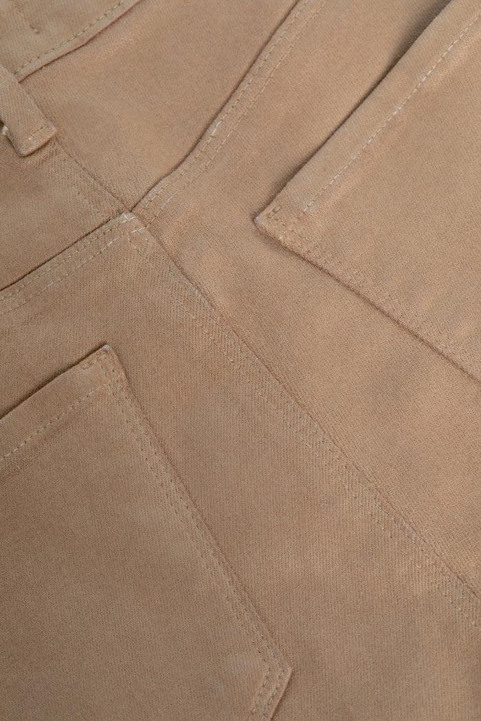 L'agence Jean Large Enduit Clayton Cappuccino Coated