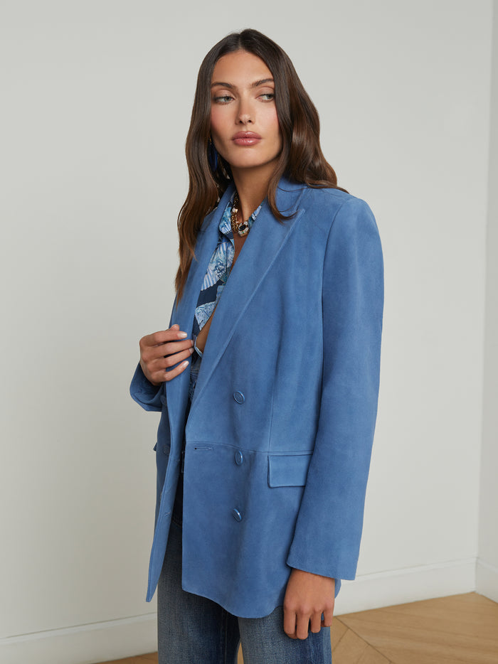 L'agence Blazer Aimee Blue Horizon