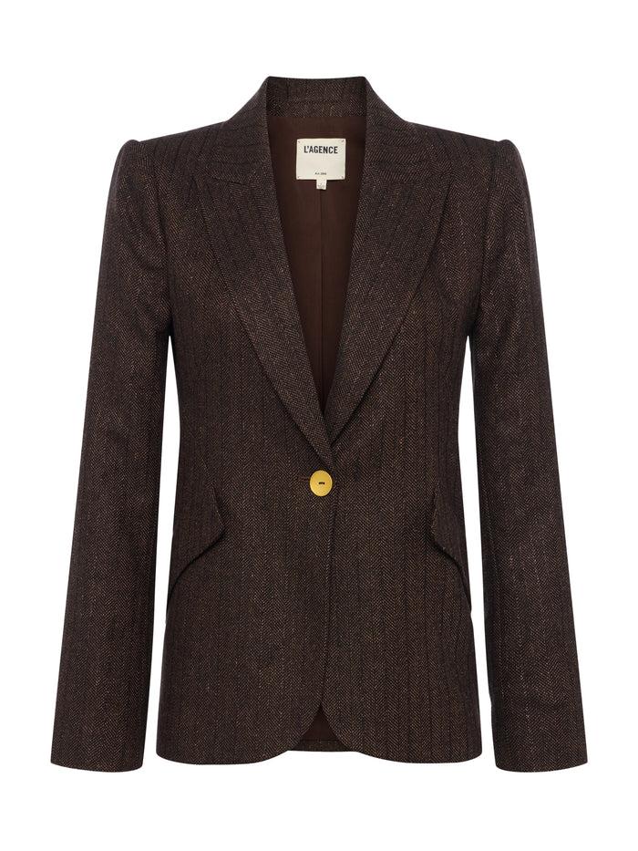 L'agence Blazer Chamberlain Brown/Bronze Multi