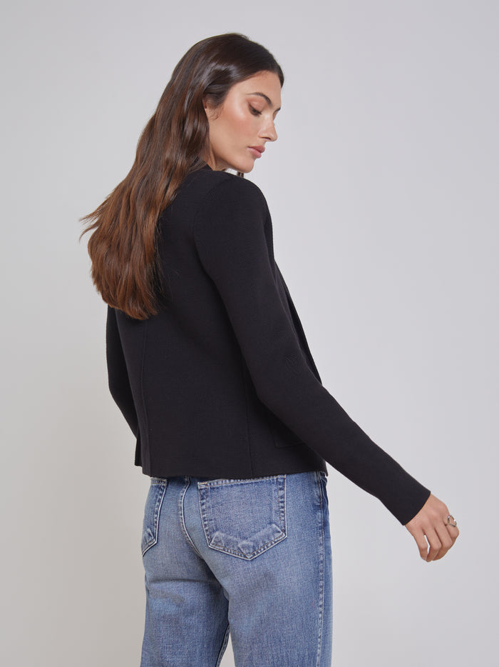 L'agence Blazer En Tricot Sofia Noir