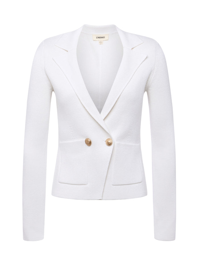 L'agence Blazer En Tricot Sofia White