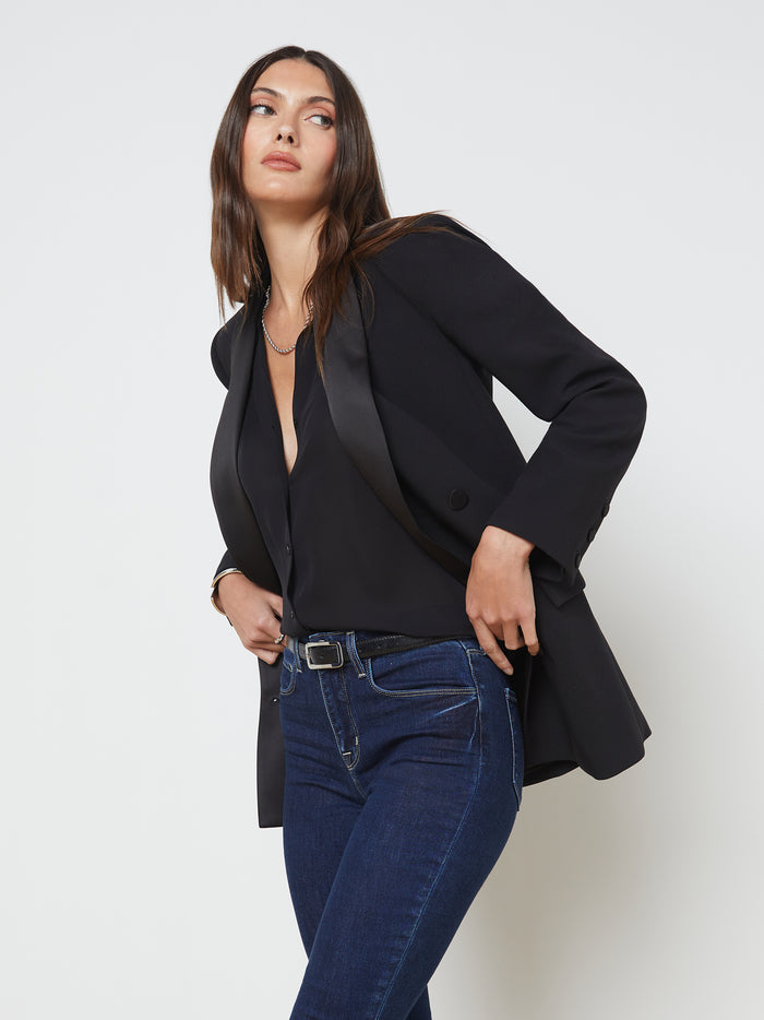 L'agence Blazer Jayda Noir Noir