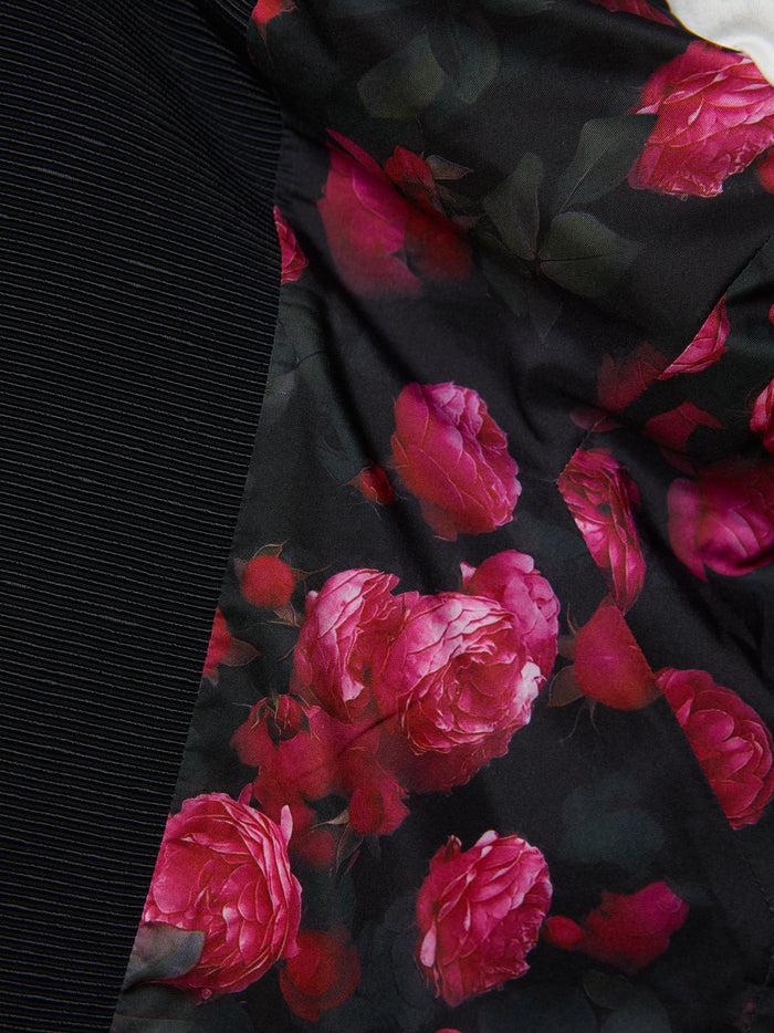 l'agence Blazer Jennah Black/Rosa Chinensis