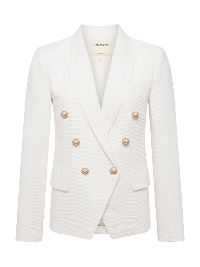 L'agence Blazer Kenzie Ivory/Pearl Silver