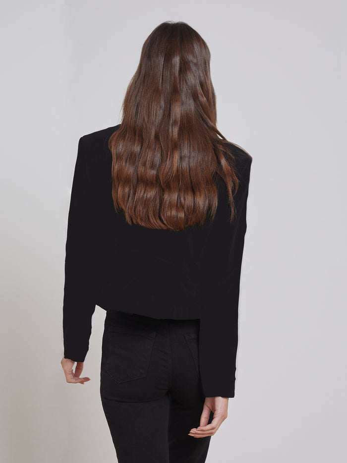 L'agence Blazer Ouvert Sur Le Devant Wayne Black