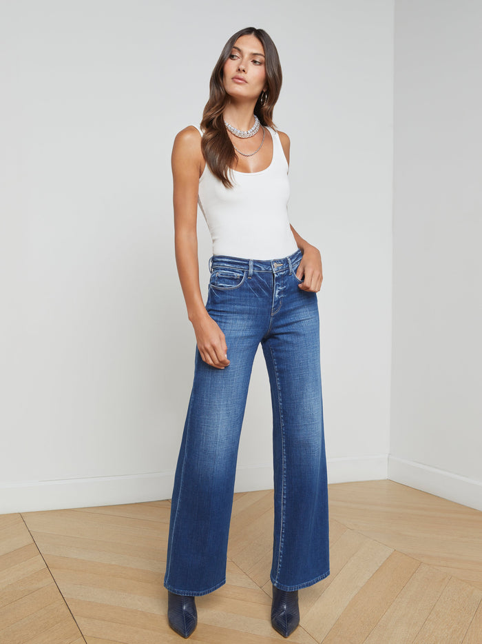 L'agence Body à Encolure Dégagée Nica White