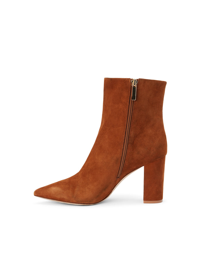 L'agence Bottine Theodora Daim En Peau De Daim