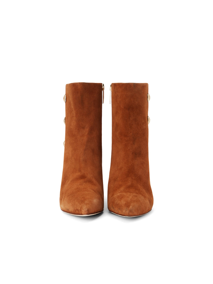 L'agence Bottine Theodora Daim En Peau De Daim