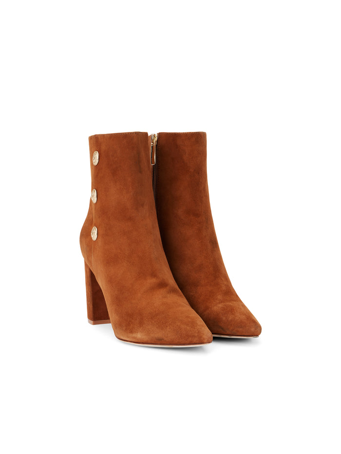 l'agence Bottine Theodora Daim en peau de daim