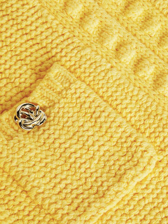 L'agence Cardigan Court Delilah Pale Yellow