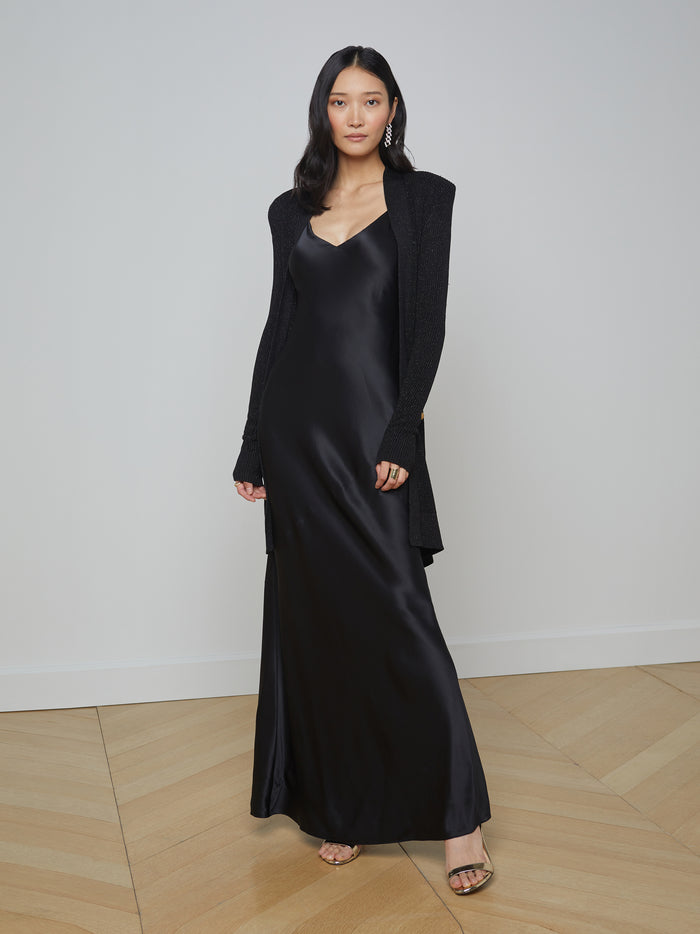 l'agence Cardigan croisé Noe Noir