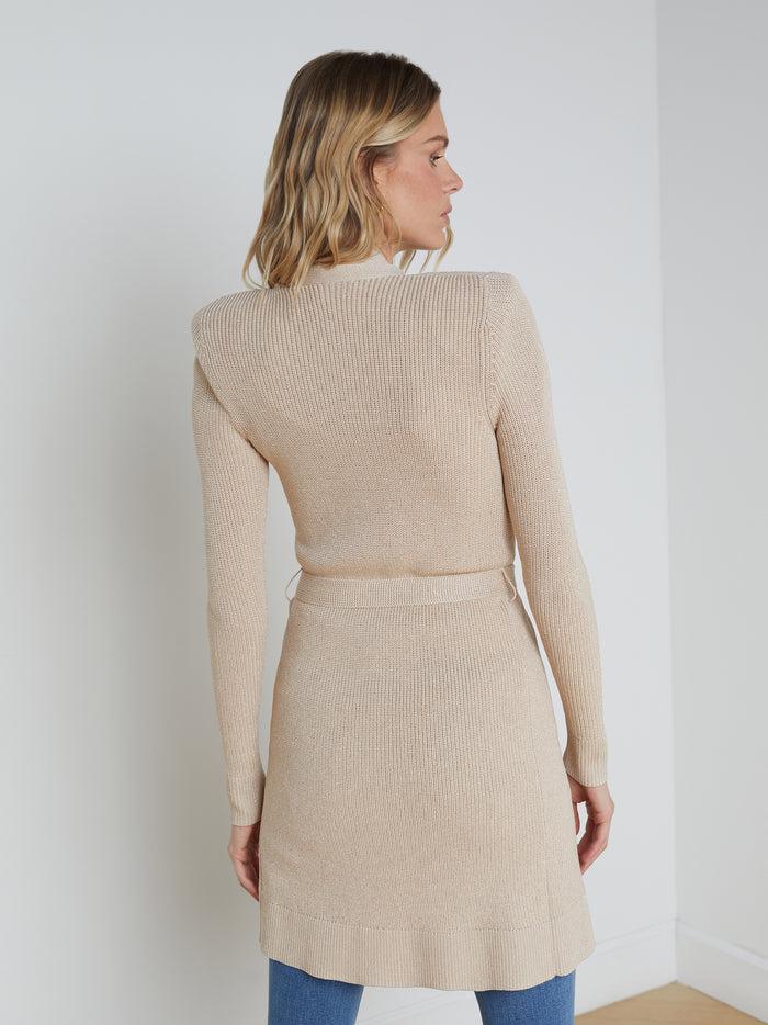 L'agence Cardigan Croisé Noe Pecan