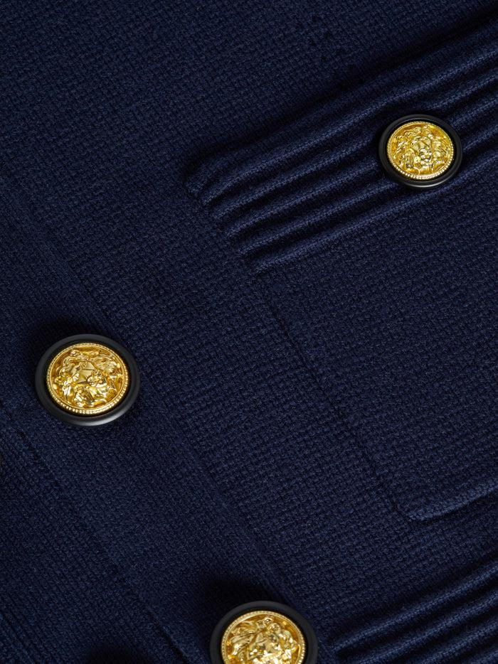 L'agence Cardigan En Maille Catie Midnight/Gold