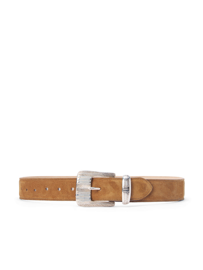 l'agence Ceinture Aya Cognac Suede