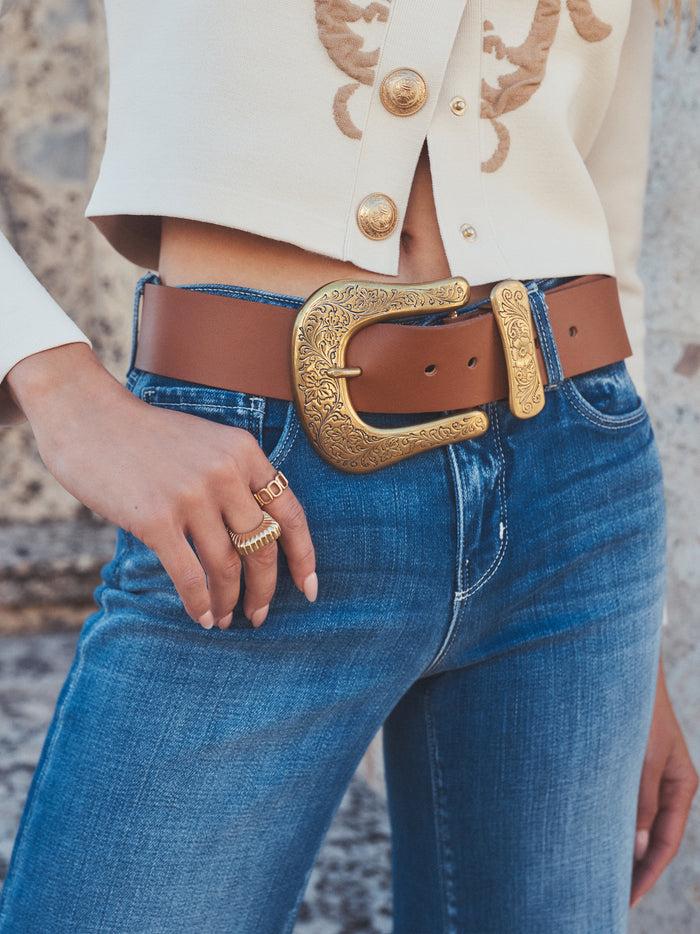 L'agence Ceinture Ximena Tan Smooth