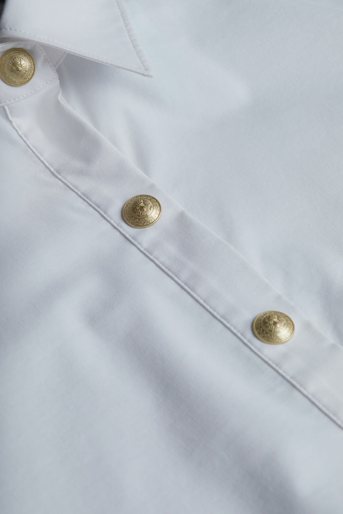 l'agence Chemise à boutons Ellery White/Gold