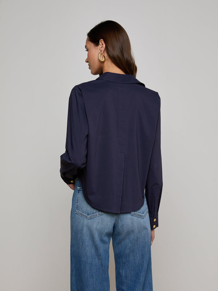 L'agence Chemise Courte Cosette Midnight
