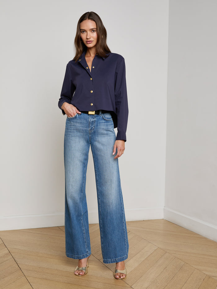 l'agence Chemise courte Cosette Midnight