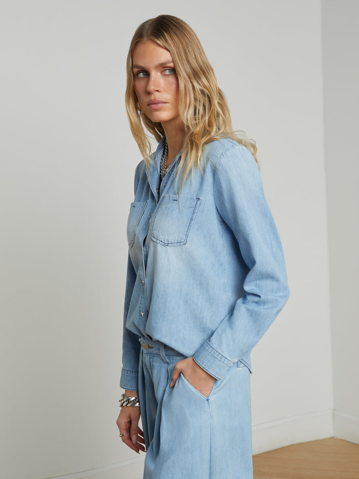 l'agence Chemise en jean Isla Lozano