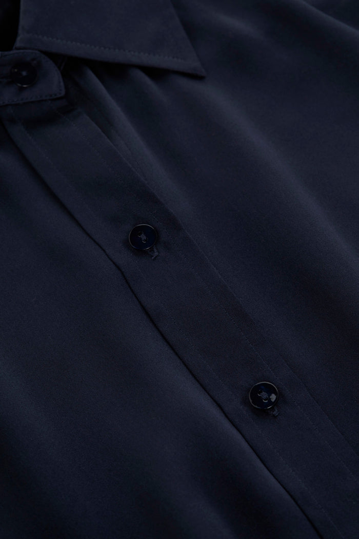 l'agence Chemisier en soie Ellah Midnight