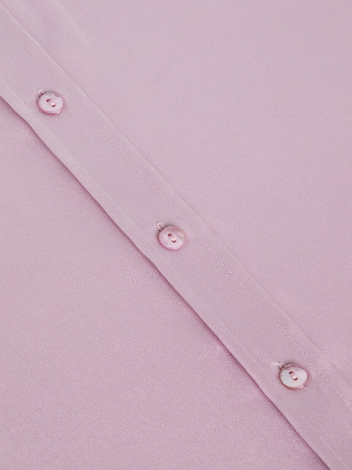 L'agence Chemisier En Soie Ellah Pale Orchid