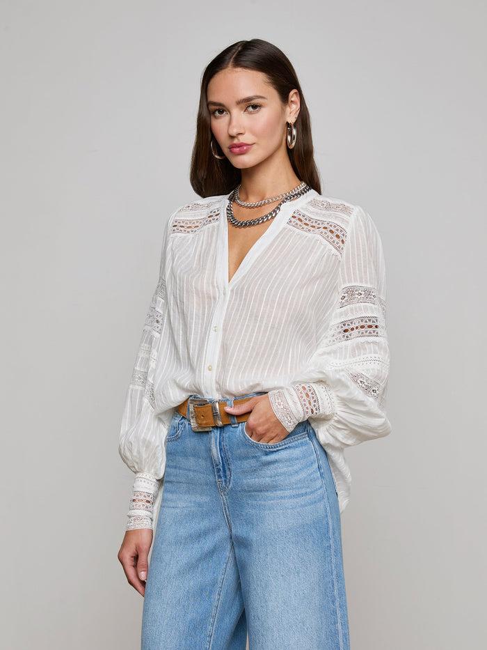 L'agence Chemisier Kiera Ivory