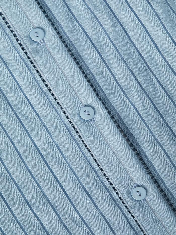 L'agence Chemisier Kiera Light Blue Fog