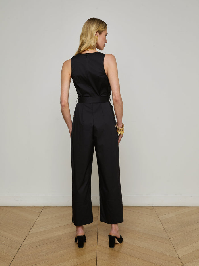 L'agence Combinaison Branca Black