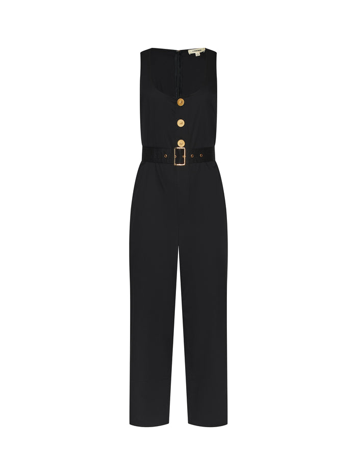L'agence Combinaison Branca Black