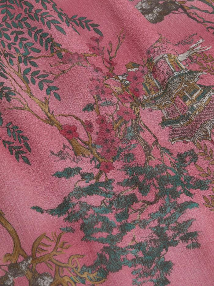 L'agence Combishort Arabell Mauve Multi Kesi Print