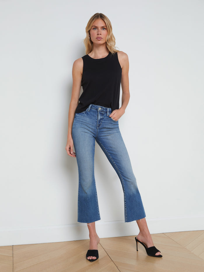 L'agence Débardeur En Coton Mikaela Black