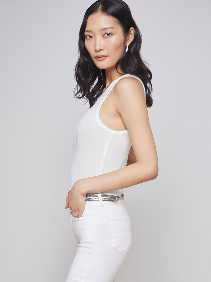 l'agence Débardeur Nia Blanc