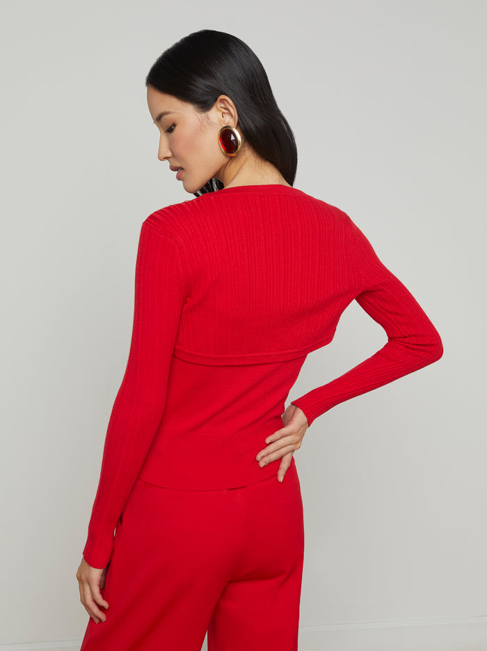 L'agence Ensemble Nara Scarlet Red