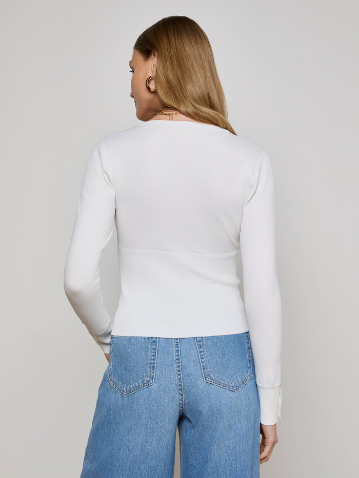 L'agence Haut Lanetta White/Gold