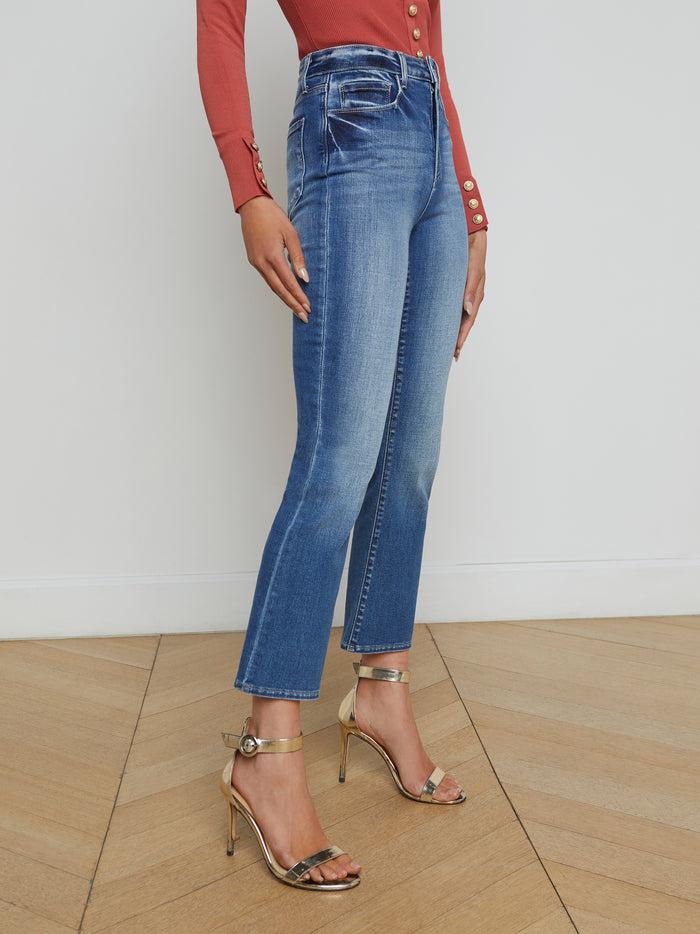 L'agence Jean Bootcut Court Mira Hampton