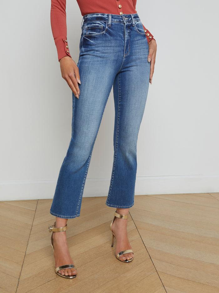 l'agence Jean bootcut court Mira Hampton