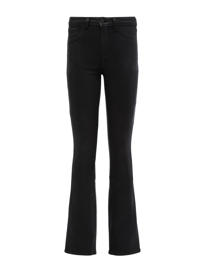 L'agence Jean Bootcut Enduit Selma Enduit Noir