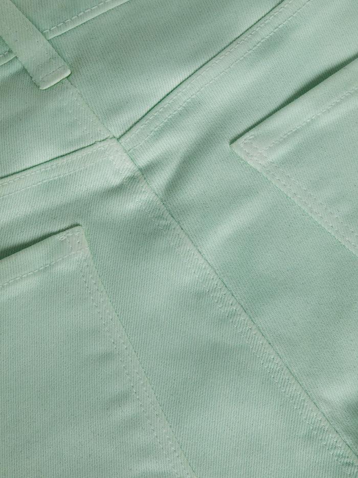 L'agence Jean Bootcut Enduit Tati Pale Jade Coated