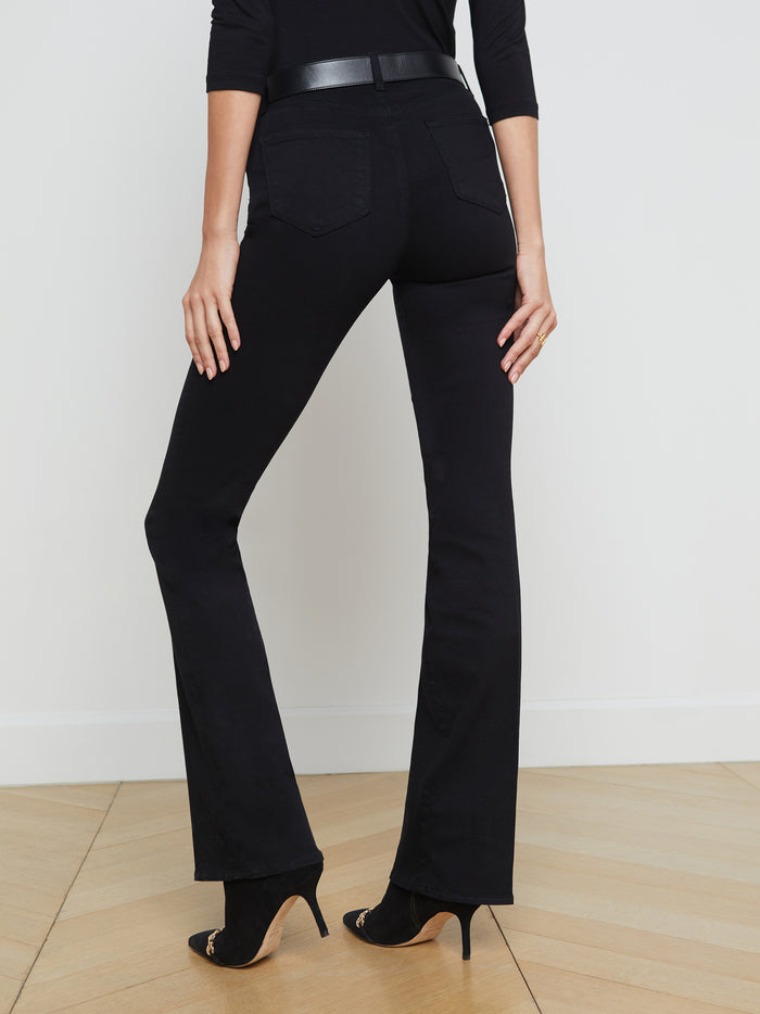L'agence Jean Bootcut Selma Noir