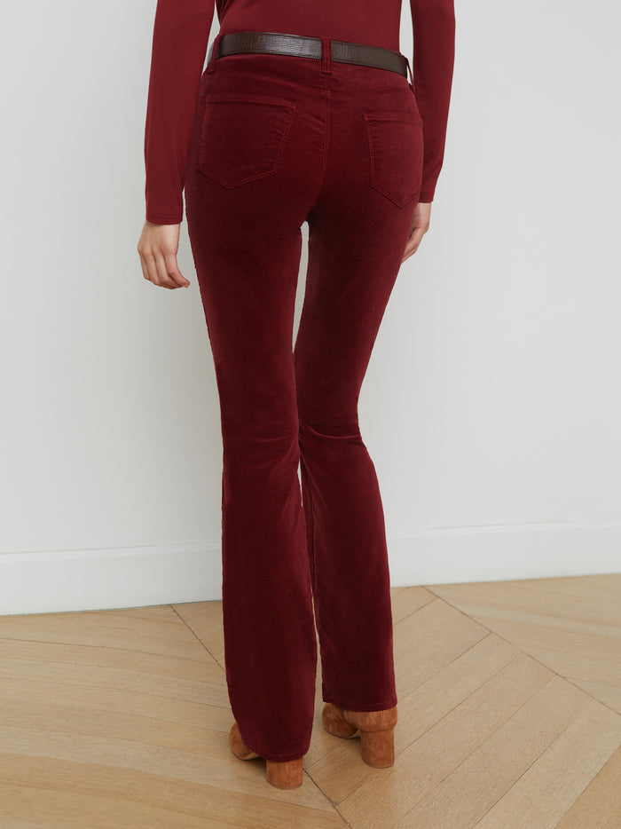 L'agence Jean En Velours Stevie Dark Syrah