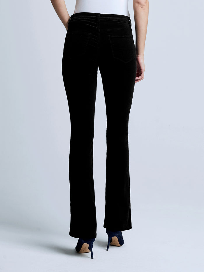 L'agence Jean En Velours Stevie Noir