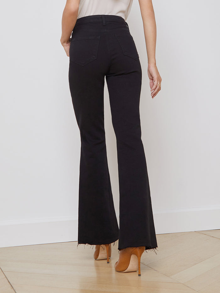 L'agence Jean évasé Sera Saturated Black