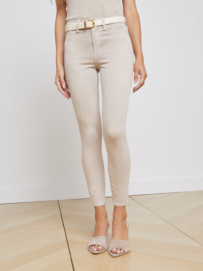 L'agence Jean Skinny 7/8 Margot Biscuit