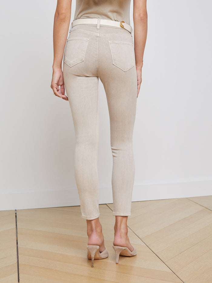 L'agence Jean Skinny 7/8 Margot Biscuit