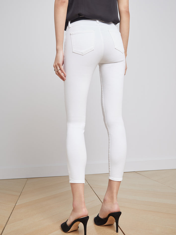 L'agence Jean Skinny 7/8 Margot Blanc