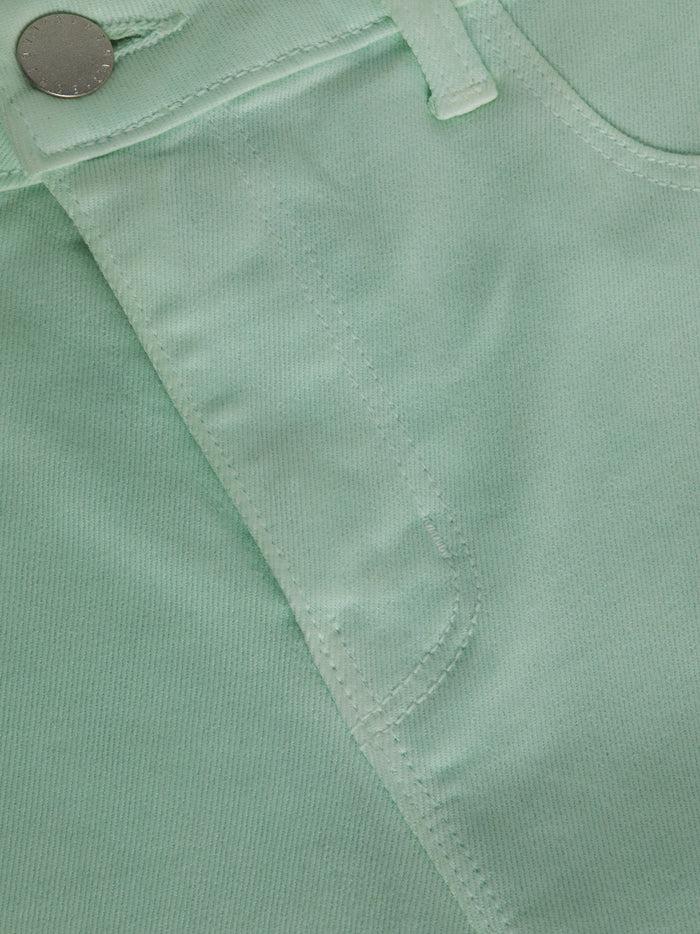 L'agence Jean Skinny 7/8 Margot Pale Jade Coated