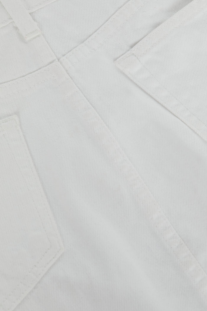 L'agence Jupe En Jean Tylee Blanc