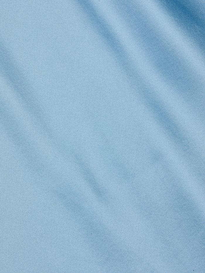 L'agence Jupe Mi-longue En Soie Perin Sky Blue