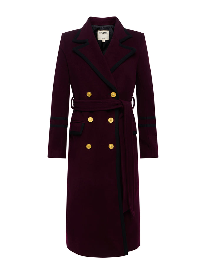 L'agence Manteau Irene Dark Port