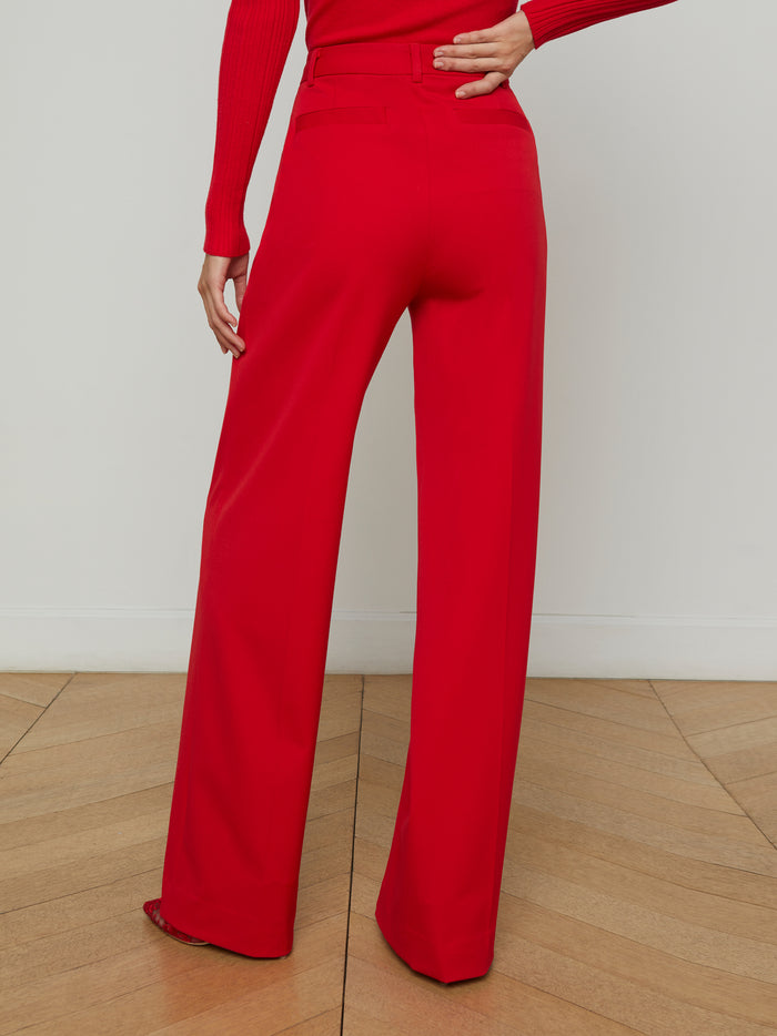 L'agence Pantalon Livvy Scarlet Red